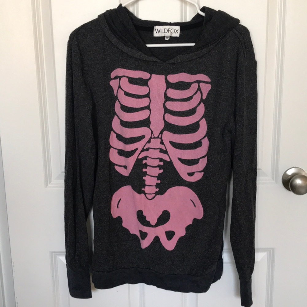 Wildfox bones sweater